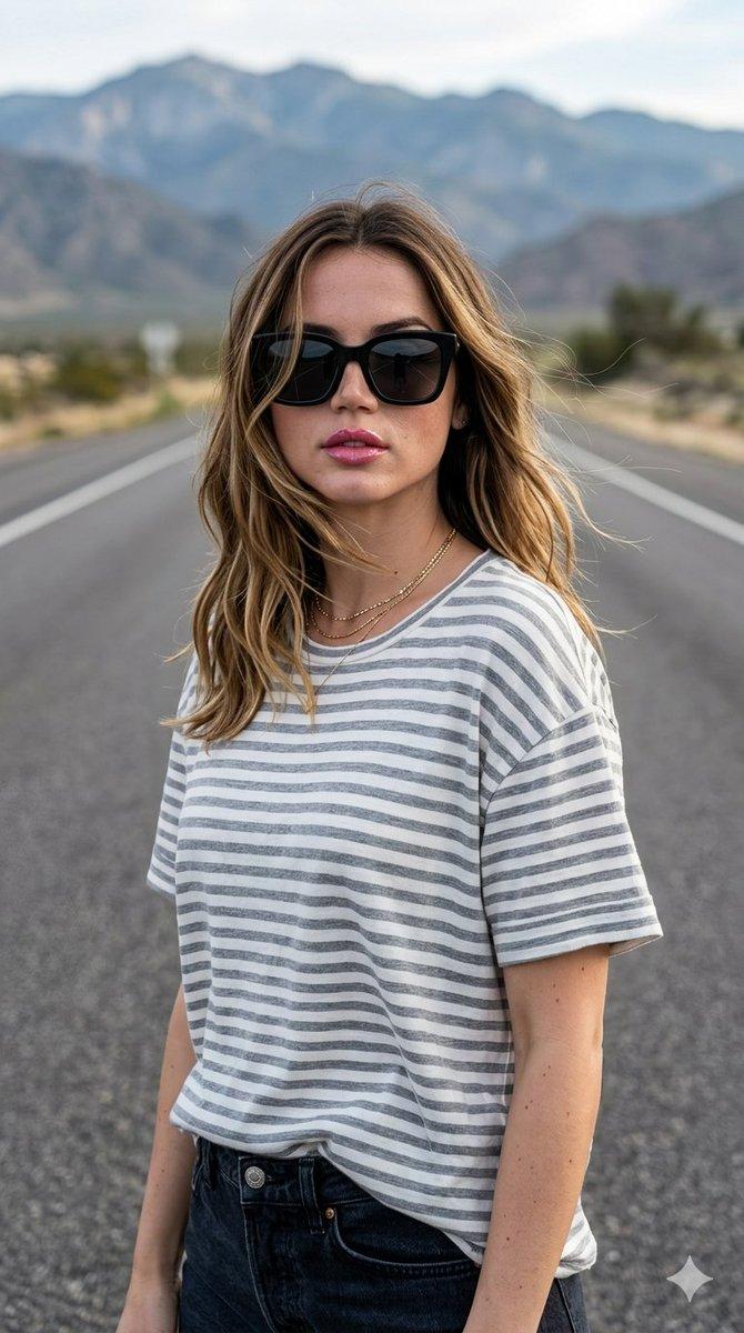 Highway Fashion DSLR Portrait