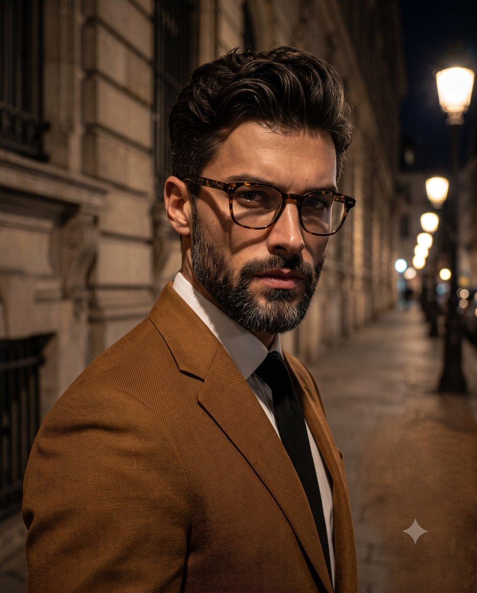 Urban Night Suit Portrait