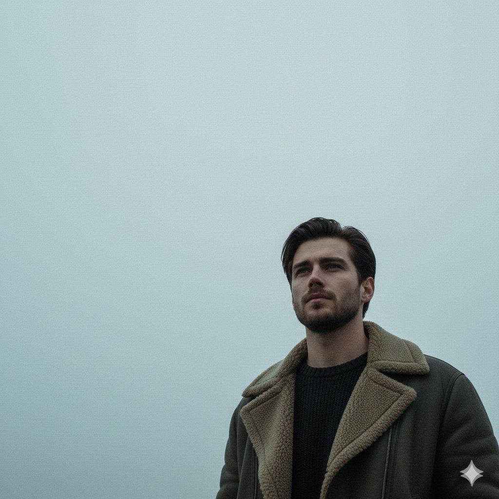 Neo-Noir Sci-Fi Sky Portrait
