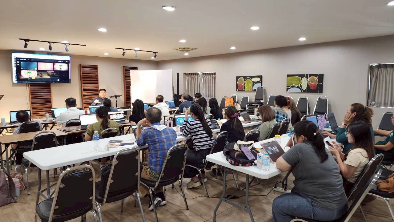 บรรยากาศการสอน 2