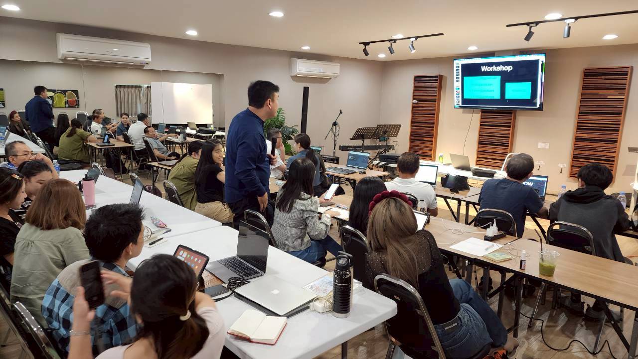 บรรยากาศการสอน 7