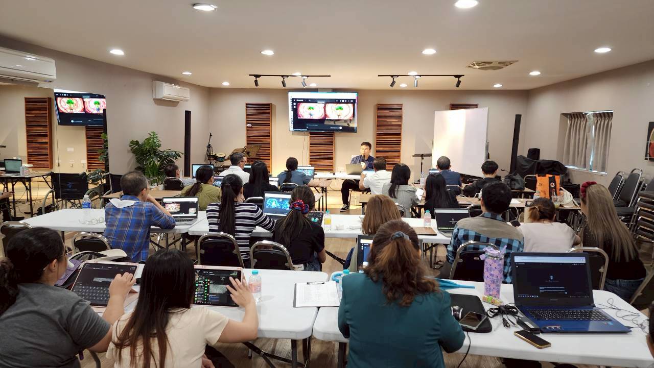 บรรยากาศการสอน 8